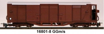 Roco 34591 - Set 2-tlg - Gedeckter Güterwagen - GGms 16 801-8 / 16 836-4 - Mariazellerbahn - ÖBB - H0e