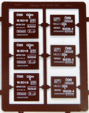 Roco 34591 - Set 2-tlg - Gedeckter Güterwagen - GGms 16 801-8 / 16 836-4 - Mariazellerbahn - ÖBB - H0e