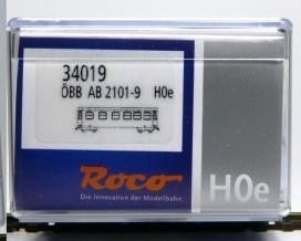 Roco 34019 – Personenwagen 1/ 2 Klasse - 2101-9 AB4 iph/s – Mariazellerbahn – ÖBB – H0e