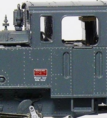 Roco 33233 - Wehrmacht Dampflok - EDW HF110C - DR - H0e