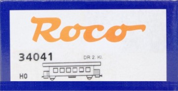 Roco 34041 - Personenwagen 2 Klasse -  KB 971 207 - Insel Rügen - 60er Jahre - DR - H0e