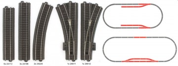 Maerklin 24802 digitale c gleis ergaenzungspackung d2 221