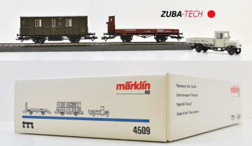 Marklin 4509 wagen set bauzug 2