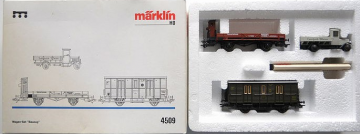 Marklin 4509 wagen set bauzug 3