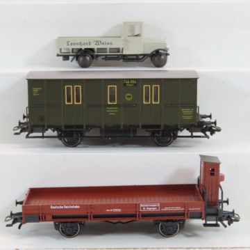 Marklin 4509 wagen set bauzug 4