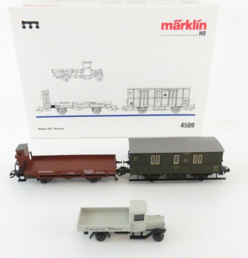 Marklin 4509 wagen set bauzug 5