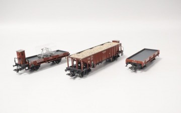 Marklin 47901 wagen set railbouw met draisine drg 2