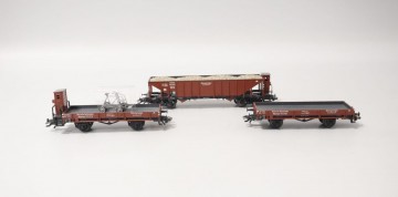 Marklin 47901 wagen set railbouw met draisine drg 3