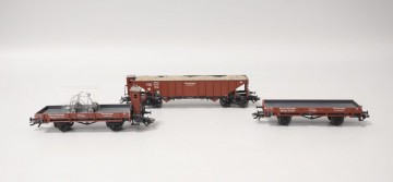 Marklin 47901 wagen set railbouw met draisine drg 4