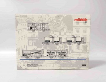 Marklin 4791 regionale wagenset berlin drg 8