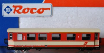 Roco 31010   personenwagen 1  2 klasse   ab4iphos 2102   mariazellerbahn   obb   h0e 4