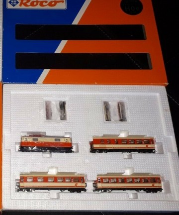 Roco 31010   set mariazellerbahn   lok  3 wagen   mariazellerbahn   obb   h0e 8