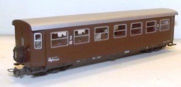 Roco 34004 -  Personenwagen 2 Klasse - B4ipho/s 3162-0 - Mariazellerbahn - ÖBB - H0e