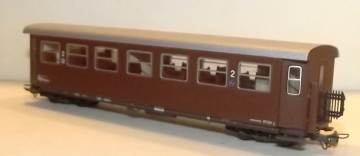 Roco 34004 -  Personenwagen 2 Klasse - B4ipho/s 3162-0 - Mariazellerbahn - ÖBB - H0e