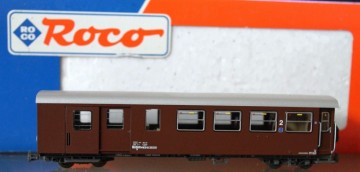 Roco 34005  gepack personenwagen 2 klasse   4105 8 bd4 iphs  mariazellerbahn  obb  h0e 3