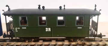 Roco 34040 personenwagen 2achsig rugen kbp   1
