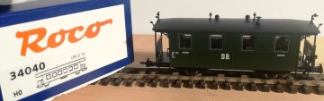 Roco 34040 personenwagen 2achsig rugen kbp