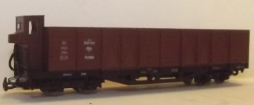 Roco 34520   hochbordwagen   ooms  76 808   bbo   mariazellerbahn   h0e 13