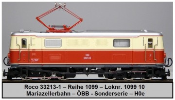 Roco 33213-1 – Reihe 1099 – Loknr. 1099 10 – Mariazellerbahn – ÖBB – H0e - Sonder Ausgabe Österreich