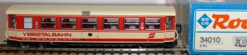 Roco 34010 - Personenwagen 2 Klasse - B4ip/s 3104-2 - Ybbstalbahn - ÖBB - H0e - 1995-1997 Sonderserie Österreich
